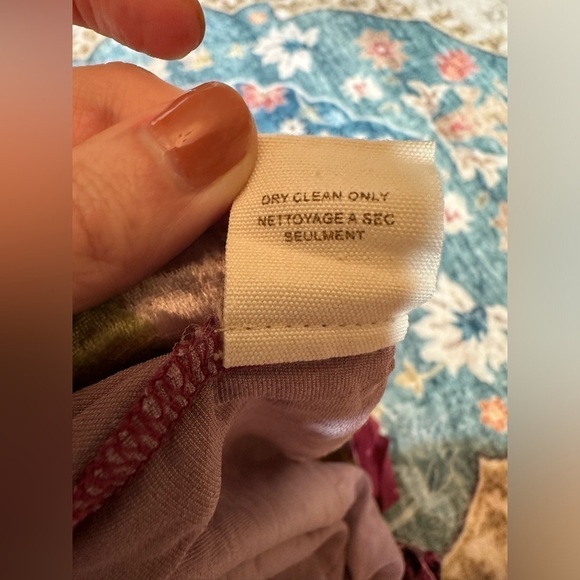 Free People Mesh and Velvet Floral ruffles Dress - Picture 13 of 15